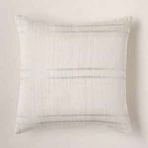 West Elm Silk Stripes Pillow Cover 20" x 20"